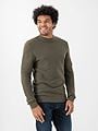Selected Homme Tion Long Sleeve Knit Structure Mock Neck Kalamata