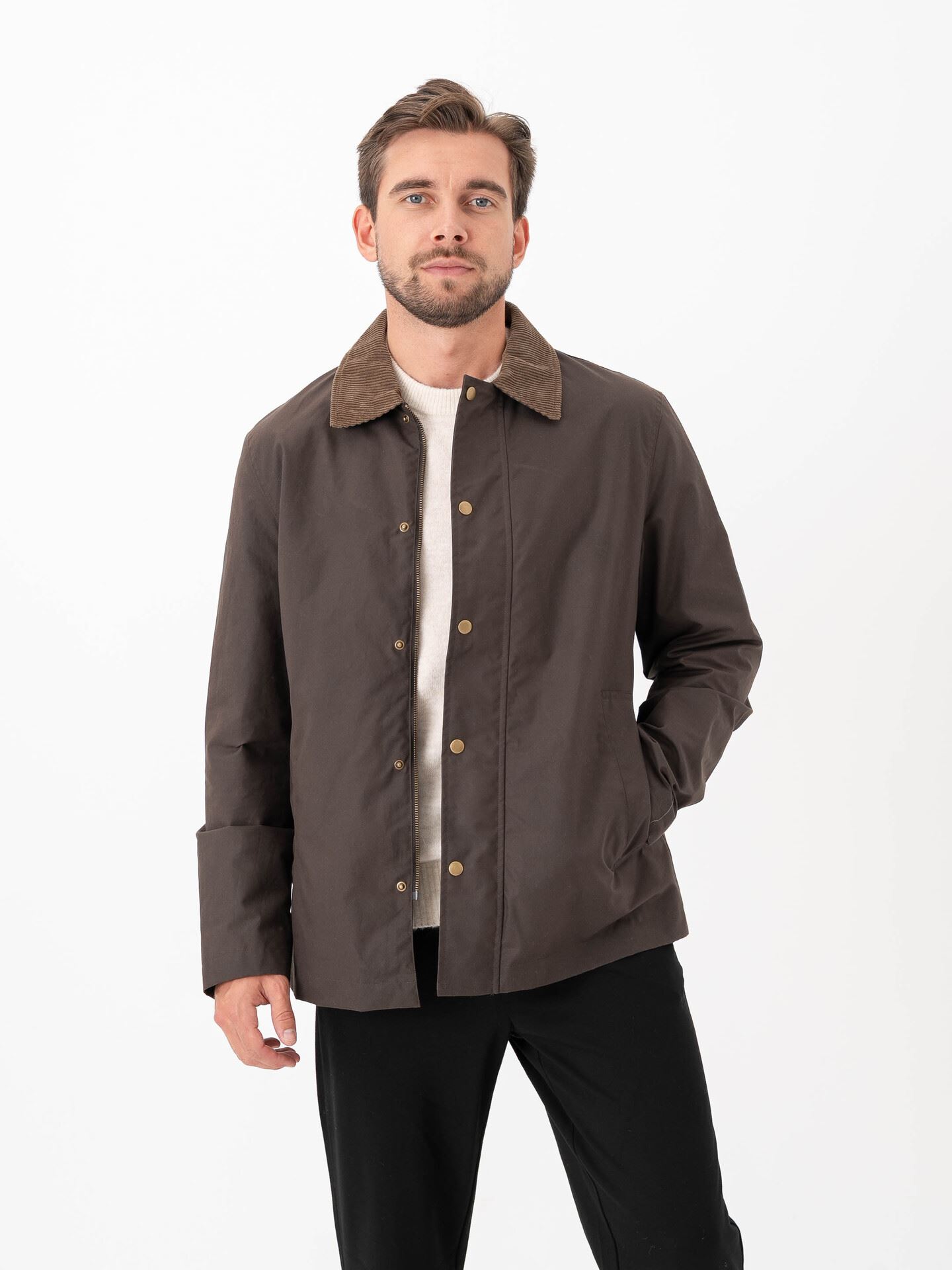 Selected Homme Walter Waxed Cotton 2.0 Jacket Delicioso