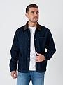 Selected Homme Regular Landon Rinse Denim Jacket Dark Blue Denim