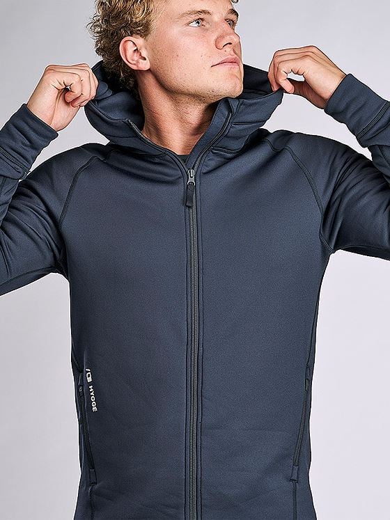 Hygge Men's Pow Zip Hoodie Navy
