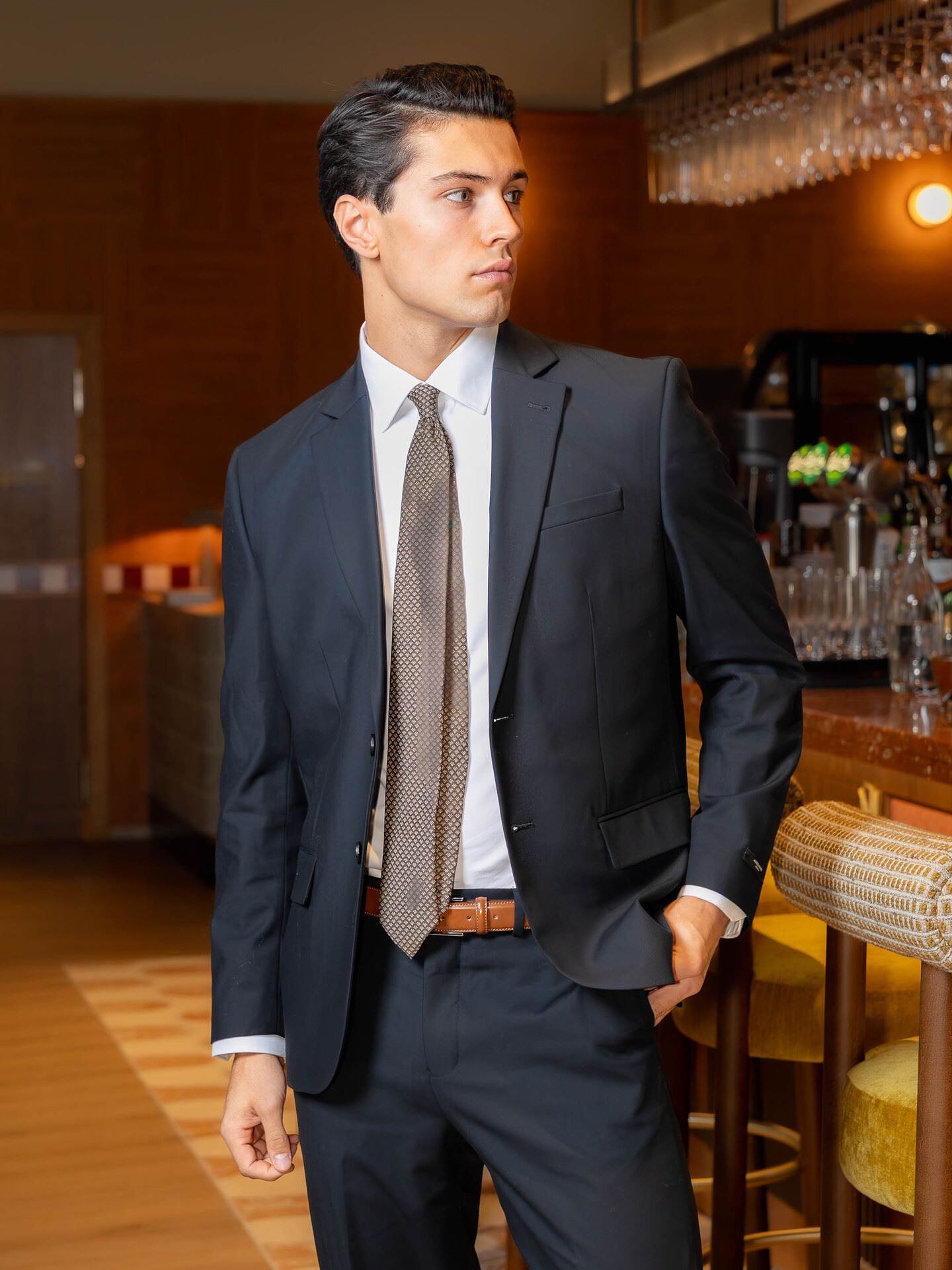 Jack and Jones Solaris Blazer Dark Navy