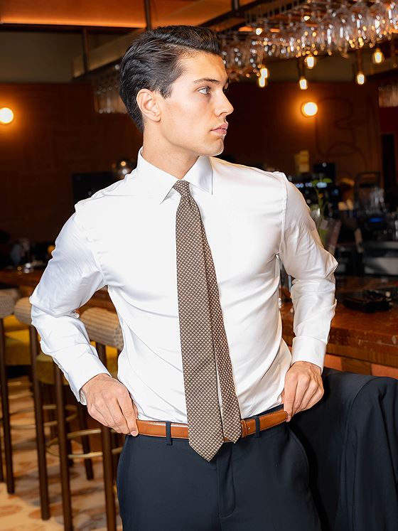 Jack and Jones Parker Shirt Long Sleeve White