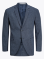 Jack and Jones Riviera Linen Blazer Slim Fit Blå / Navy