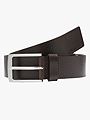 Jack and Jones Stockholm Leather Belt Black Coffee