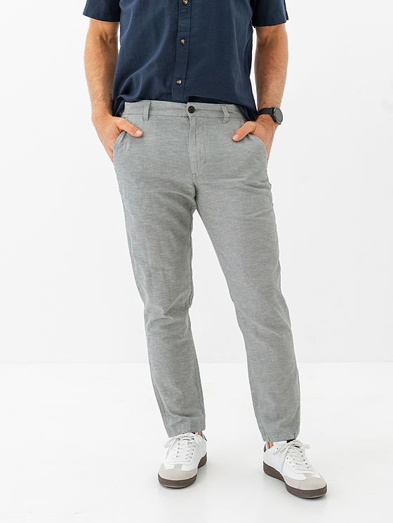 Jack and Jones Ace Summer Chino Pant Agave Green Melange