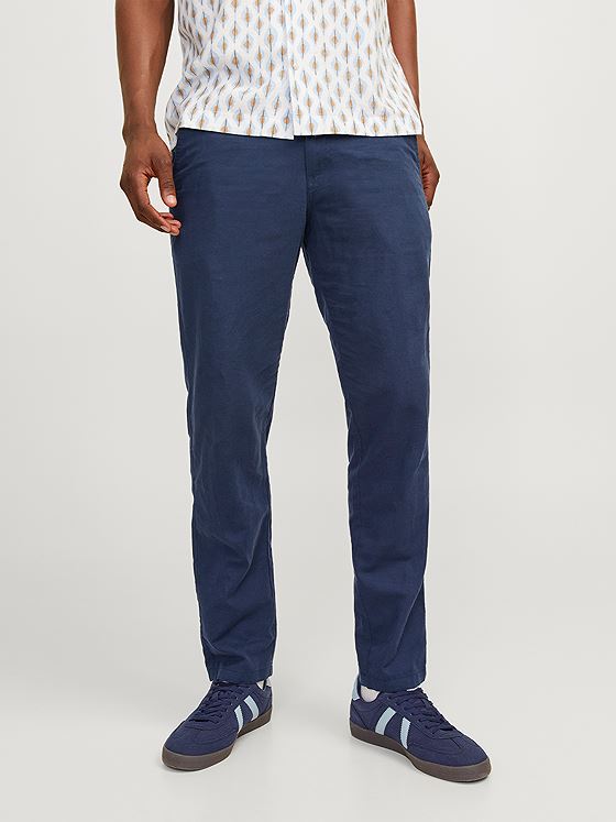 Jack and Jones Ace Summer Chino Pant Navy Blazer