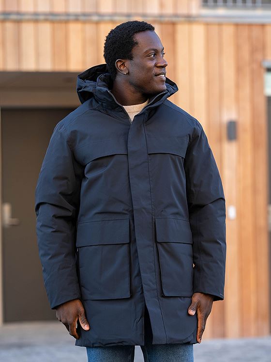 Jack and Jones Wave Parka Dark Navy