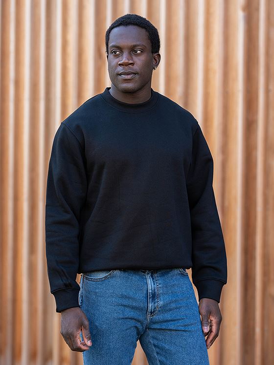 Jack and Jones Urban Edge Sweat Crew Neck Black