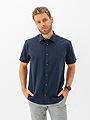 Jack and Jones Summer Shirt Short Sleeve Navy Blazer