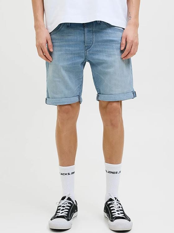 Jack and Jones Rick Fox Shorts Blue Denim AM 314