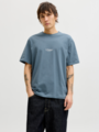 Jack and Jones Soho Tee Short Sleeve Crew Neck Blue Mirage