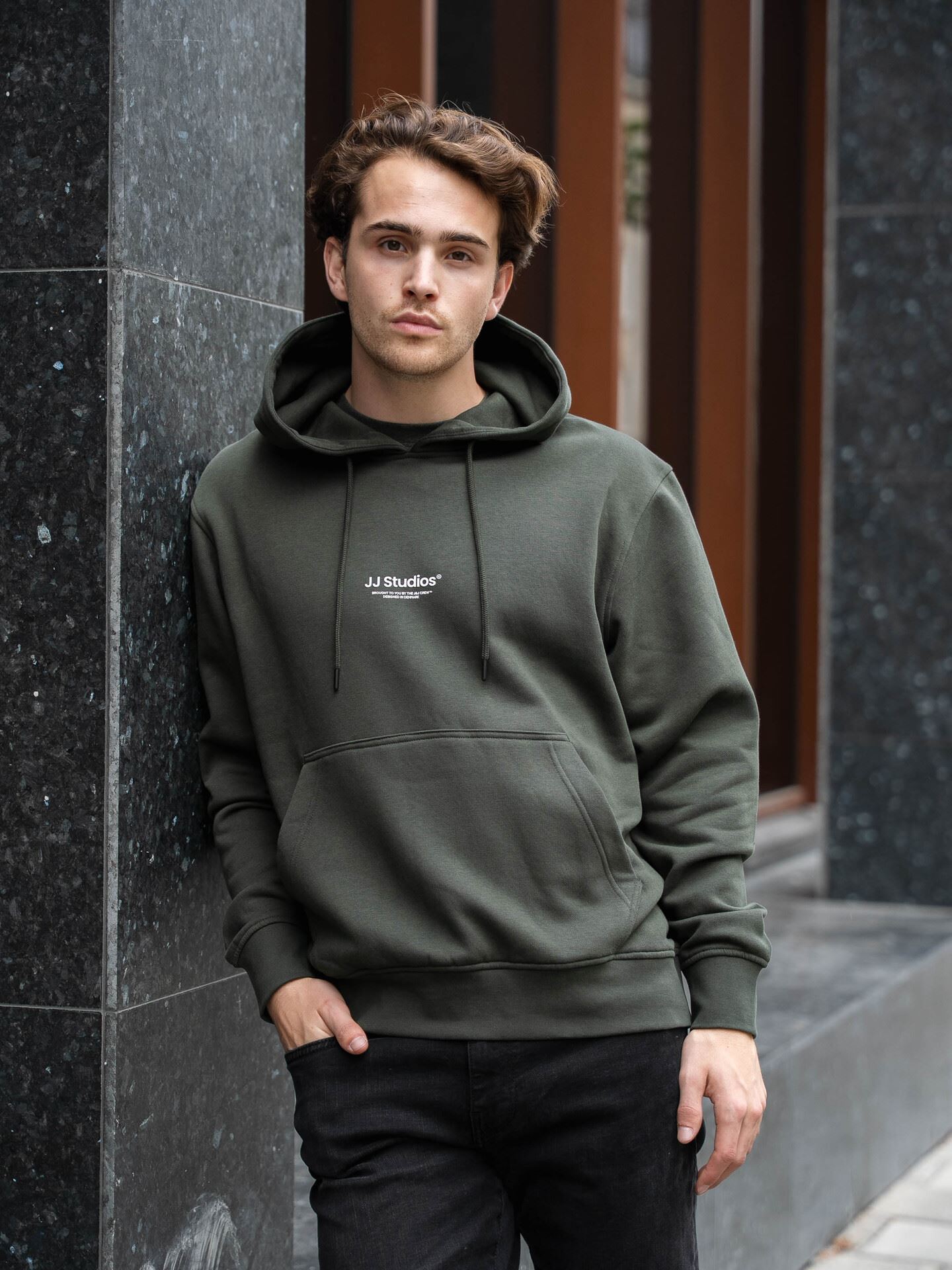 Jack and Jones Soho Sweat Hood Duffel Bag