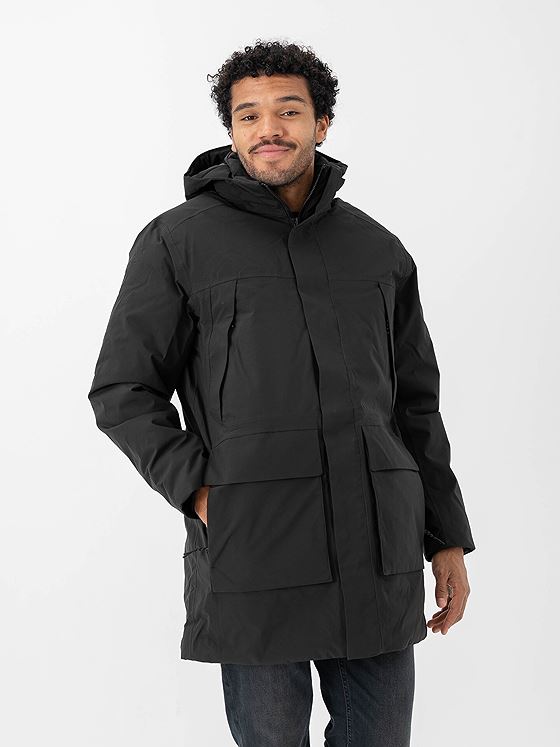 Jack and Jones Moon Parka Black
