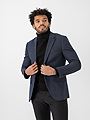 Jack and Jones Martin Winter Tweed Blazer Dark Navy