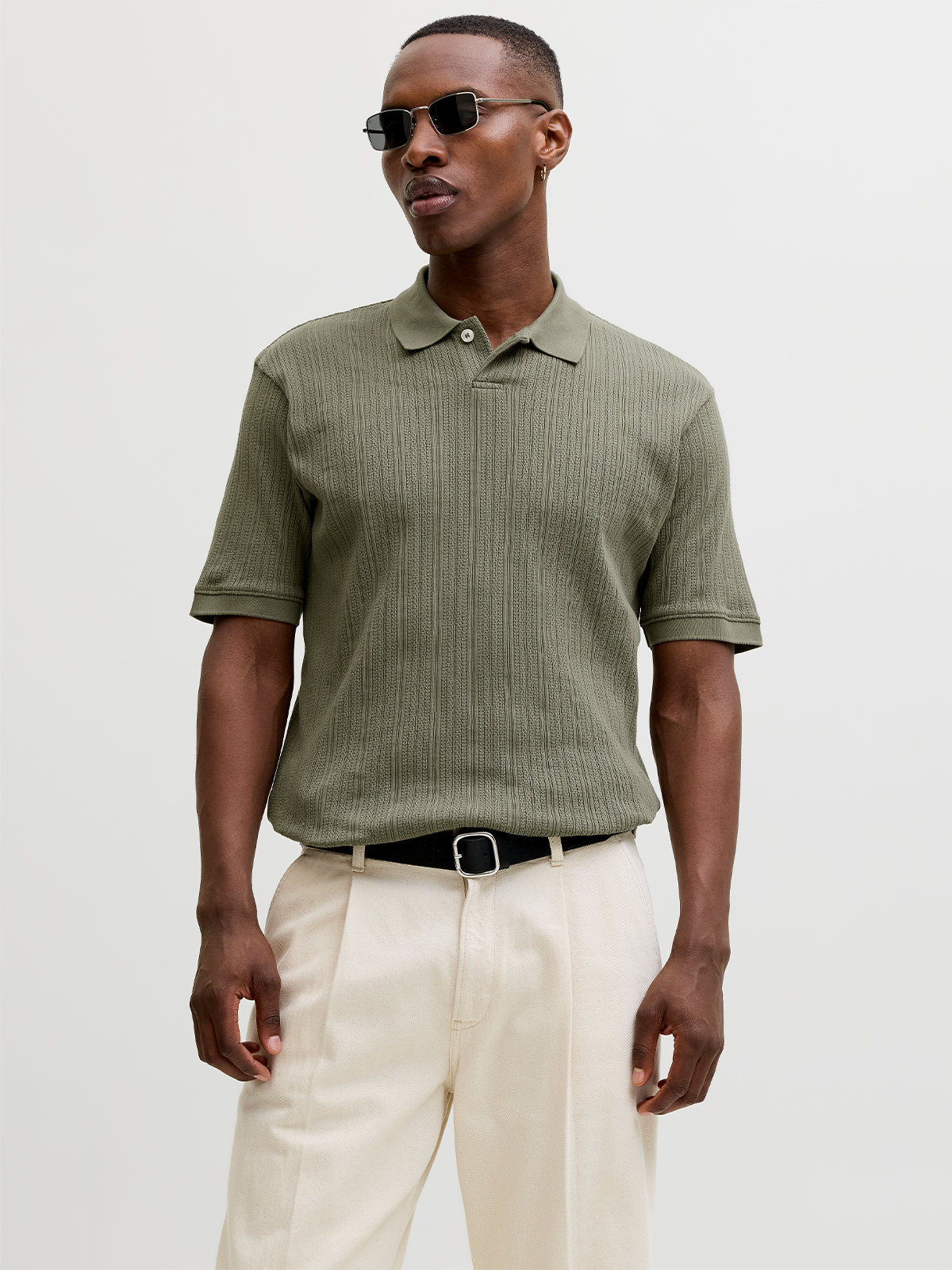 Jack and Jones Henry Short Sleeve Polo - Grønn | Getinspired.no