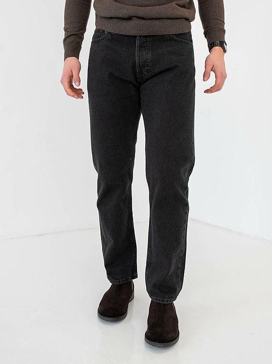 Jack and Jones Chris Original Jeans Sort/Black Denim