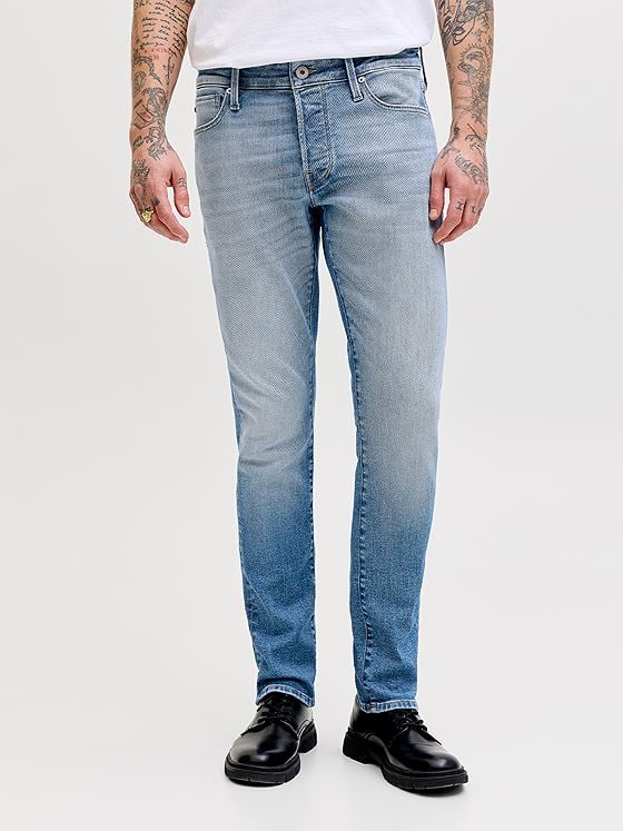 Jack and Jones Glenn Icon Jeans Blue Denim 520