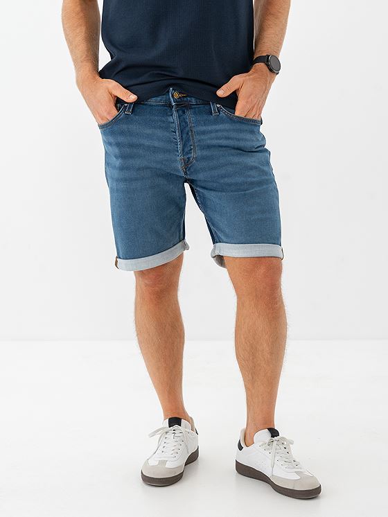 Jack and Jones Rick Icon Shorts Blue Denim