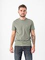 Lee Short Sleeve Patch Logo Tee Olive Stone
