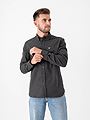 Lyle & Scott Plain Flannel Shirt Shadow