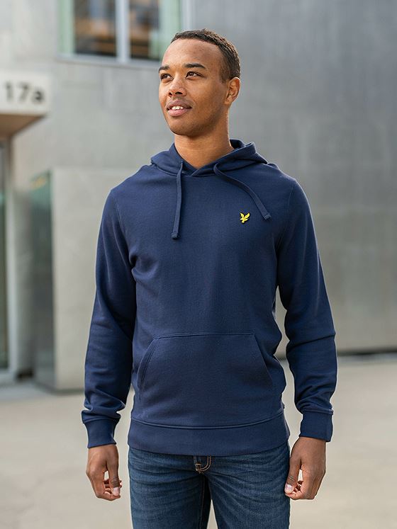 Lyle & Scott Pullover Hoodie Navy