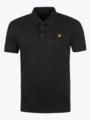 Lyle & Scott Plain Polo Shirt Black