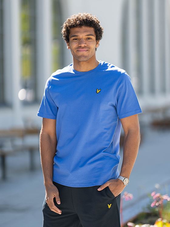 Lyle & Scott Plain T-Shirt Blå