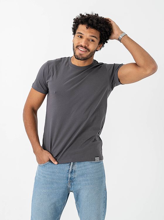 Mads Nørgaard Organic Thor Tee Grå