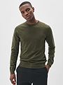 Matinique Grate Wool Pullover Forest Night