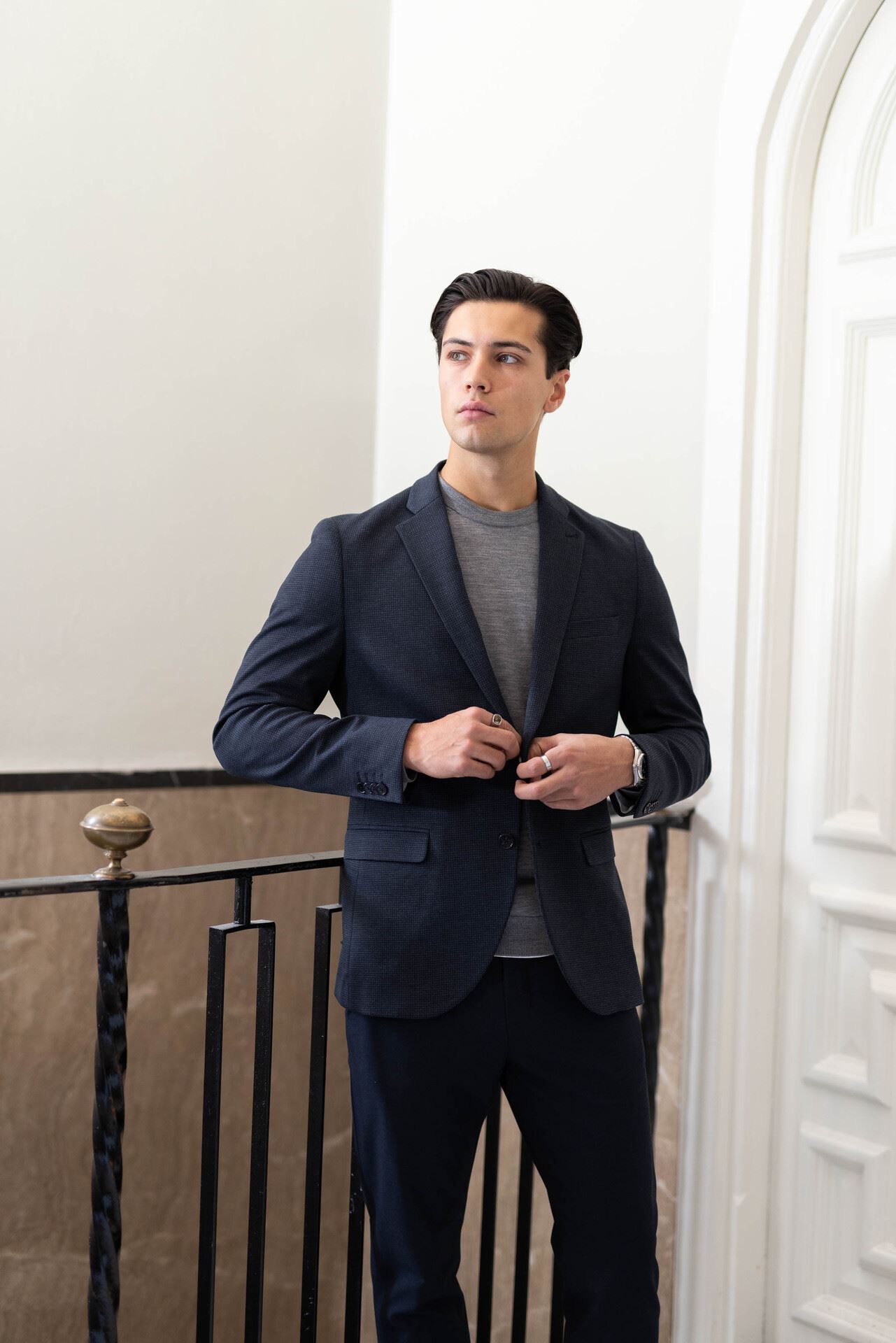 Matinique George Jersey Blå