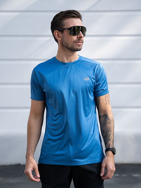 New Balance Sport Essentials T-Shirt Blå