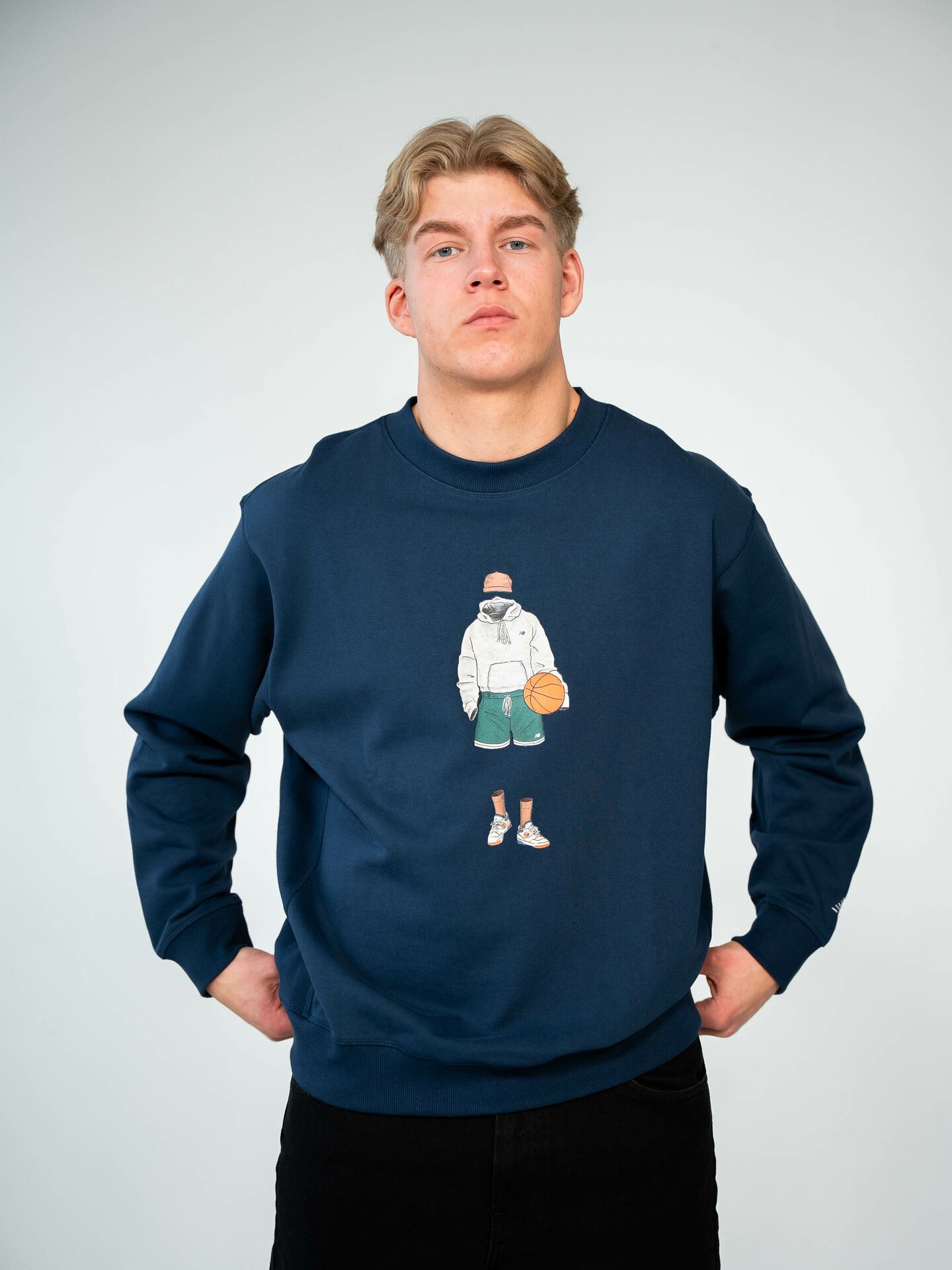 New Balance Athletics Sport Style Crew Navy