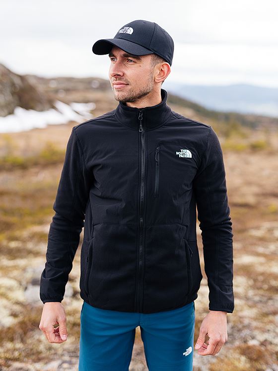 The North Face Men’s Glacier Pro Full Zip TNF Black