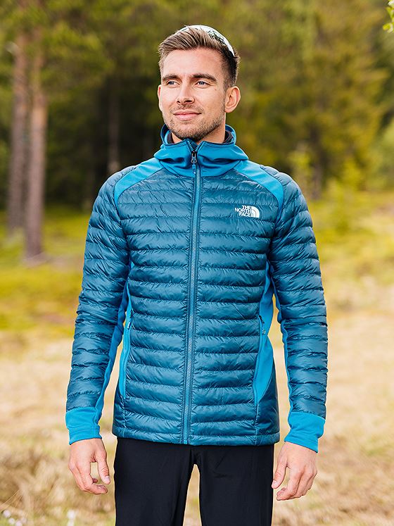 The North Face Men’s Ao Insulation Hybrid Banff Blue/Monterey Blue