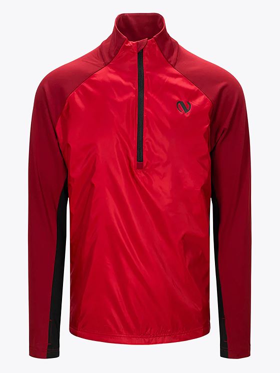 Northug Marcialonga Wind 1/2 Zip Men Barbodas Red