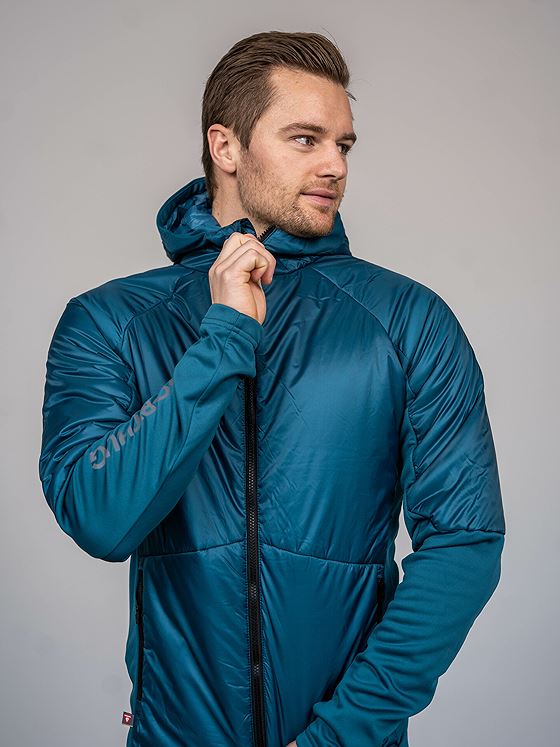 Northug Livigno hybrid jacket Blue Coral