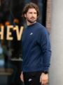 Nike Club Fleece Crew Midnight Navy / White