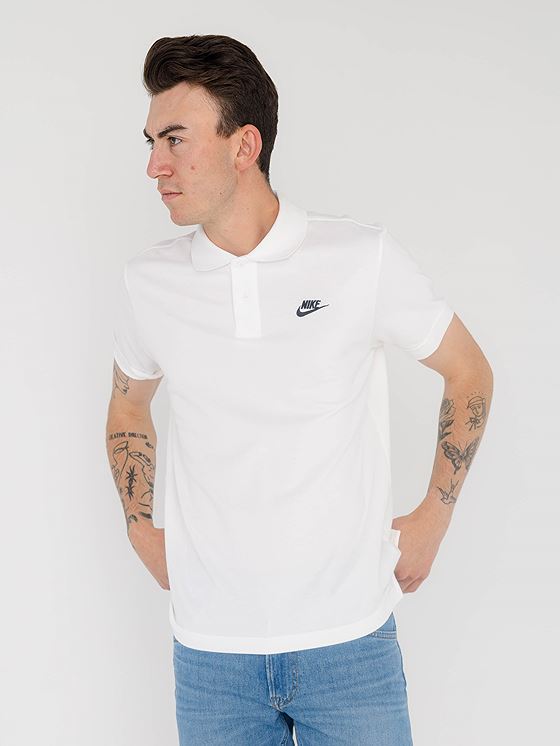 Nike Sportswear Club Matchup Polo White / Black