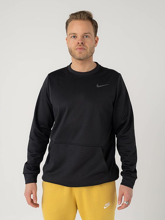 Nike Therma-Fit Top Long Sleeve Crew Black / Dark Grey