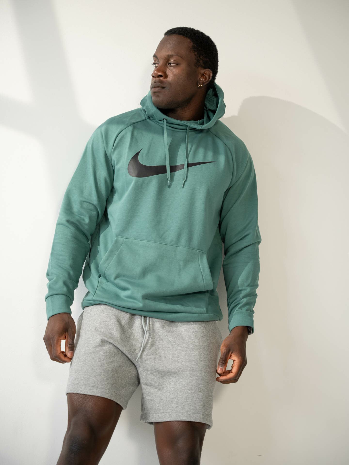 Nike Dri Fit Swoosh Pullover Hoodie Gronn Getinspired.no