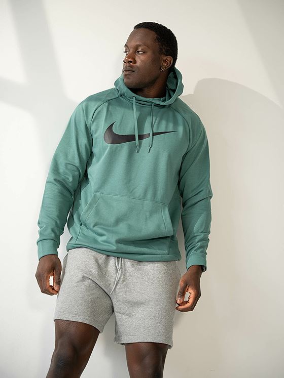 Nike Dri-Fit Swoosh Pullover Hoodie Bicoastal/Svart