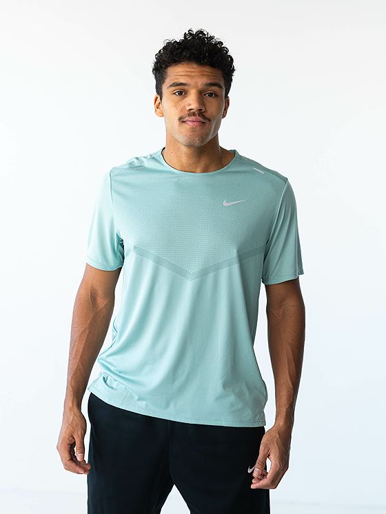 Nike Dri-Fit Rise 365 Short Sleeve Mineral / Reflective Silver