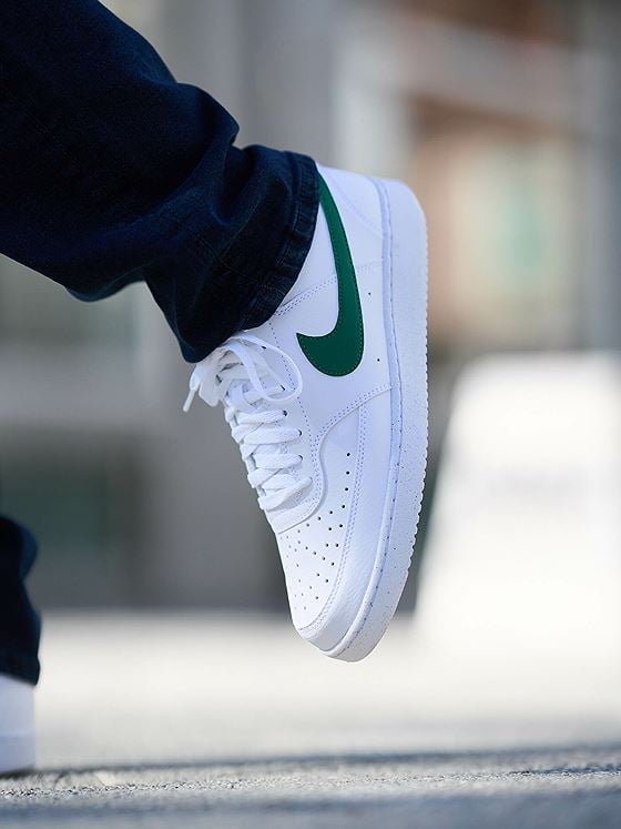 Nike Court Vision Low Next Nature White / Malachite-White