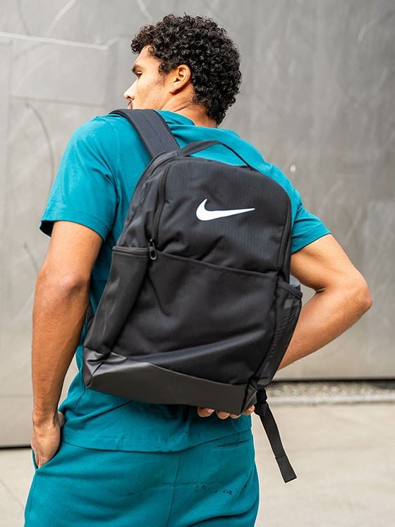 Nike Brasilia Training Backpack 24L Black / White
