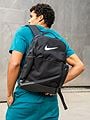 Nike Brasilia Training Backpack 24L Black / White