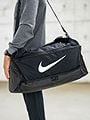 Nike Brasilia Training Duffel Bag 41L Black / White