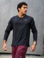 Nike Dri-Fit UV Miler Long Sleeve Black / reflective silver
