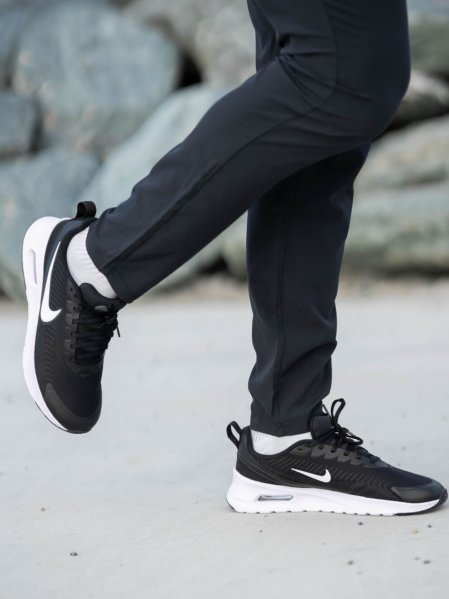 Nike Air Max Nuaxis Sort Getinspired.no