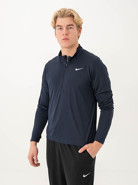Nike Dri-Fit Pacer Half-Zip Obsidian / Reflective Silver