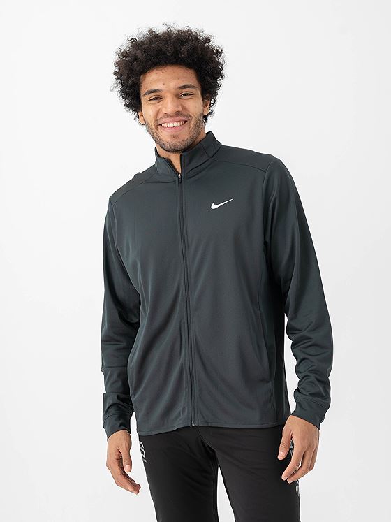 Nike Dri-Fit Totality Knit Jacket Seaweed / White